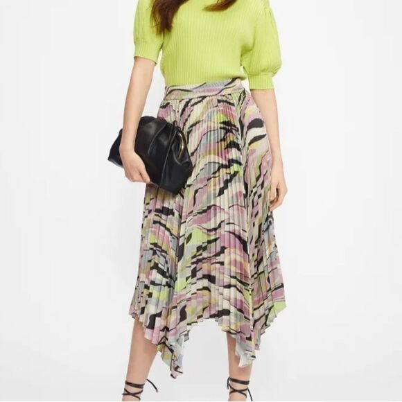 Ted Baker NWT Abstract Midi Skirt - Picture 4 of 9